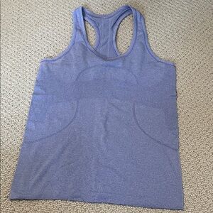 Lululemon Run Swiftly Tech Racerback Tank Top Purple Shirt 6